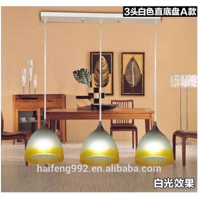 brown bowl shaped glass pendant lamp chandelier