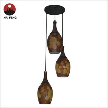 dining room decorative China style glass pendant lamp