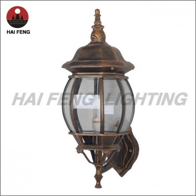 zhongshan Aluminum shell and glass cover classic wall lamp for garden