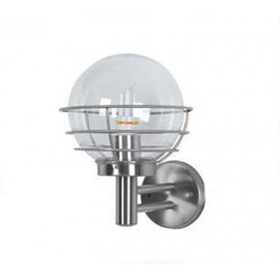 Factory cheap price item type stainless steel E27 light source moisture proof IP44 outdoor wall light/plastic cover tunnel